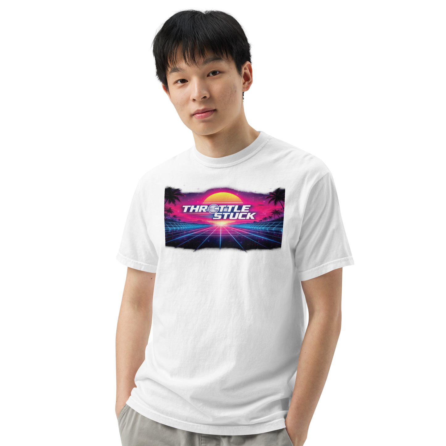 Throttle Stuck Miami vibes t shirt