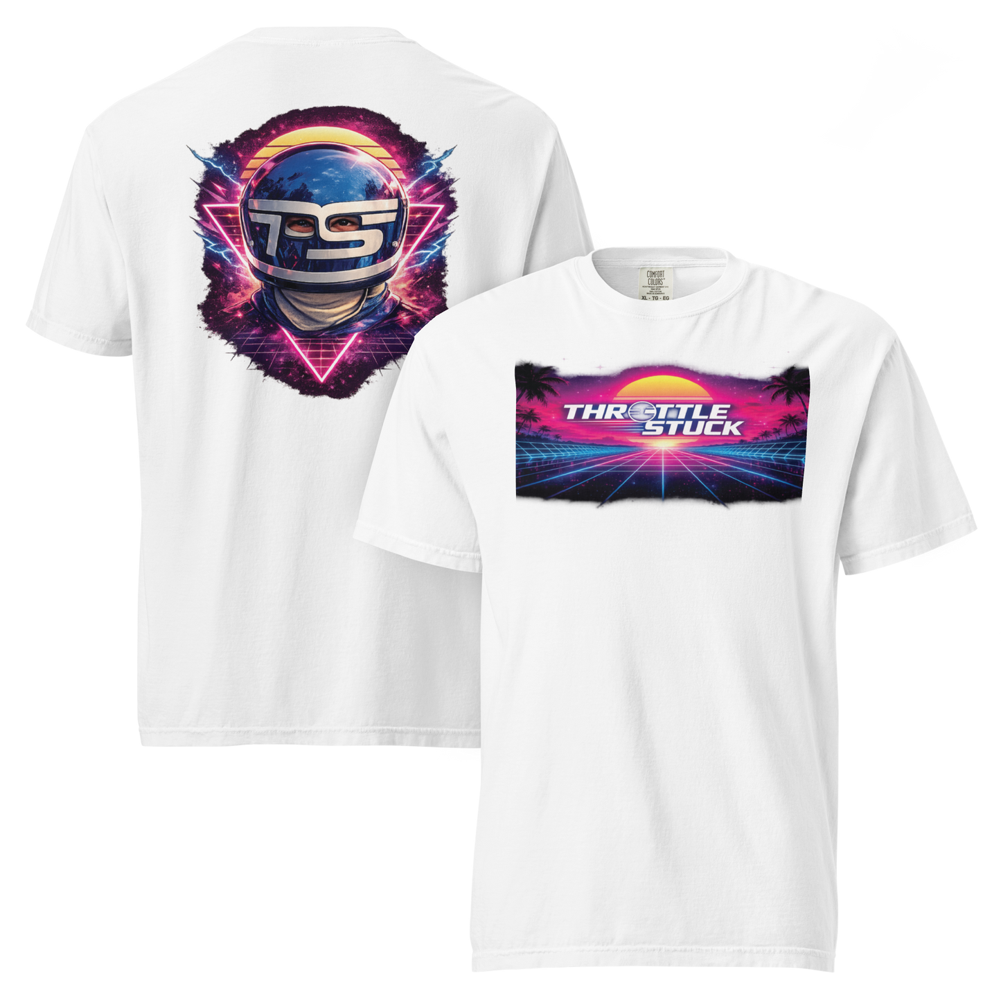 Throttle Stuck Miami vibes t shirt